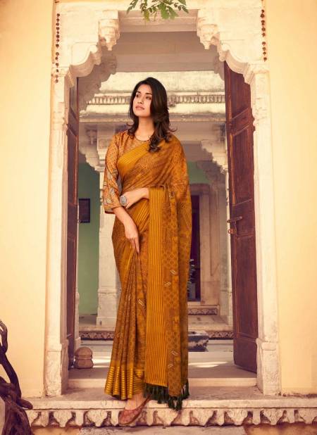 Sanskar Vedika Fancy Ethnic Wear Designer Georgette Saree Collection Catalog
